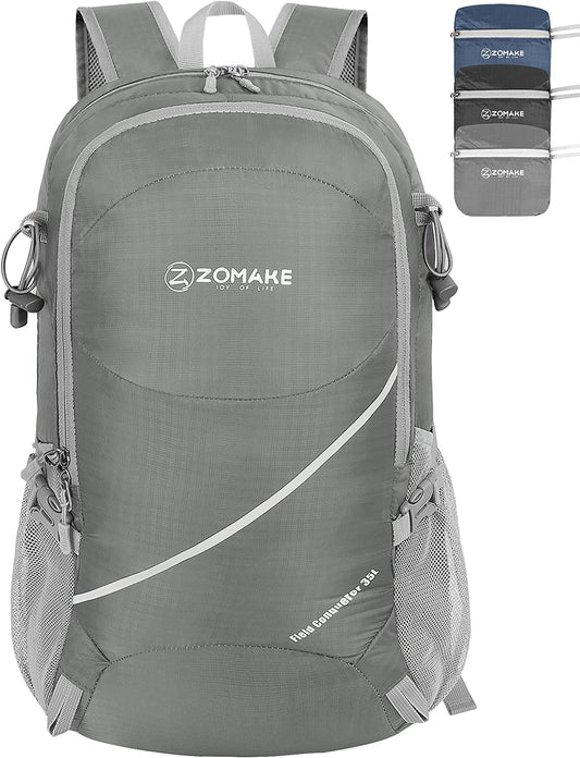 35L Packable Backpack:Lightweight Hiking Backpacks - Foldable Water Resistant Back Pack for Hiking